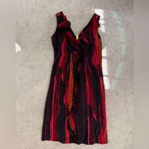 Vintage Vera Wang Silk Cocktail Dress